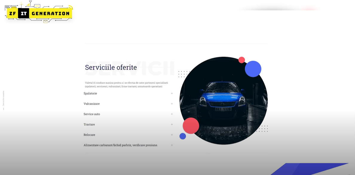 Serviciile oferite de Valetino