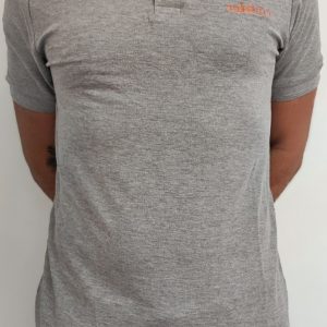 Tricou polo gri